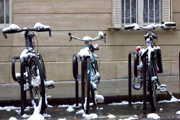 Paris in the Snow