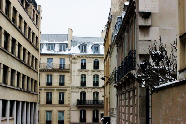 Paris in the Snow